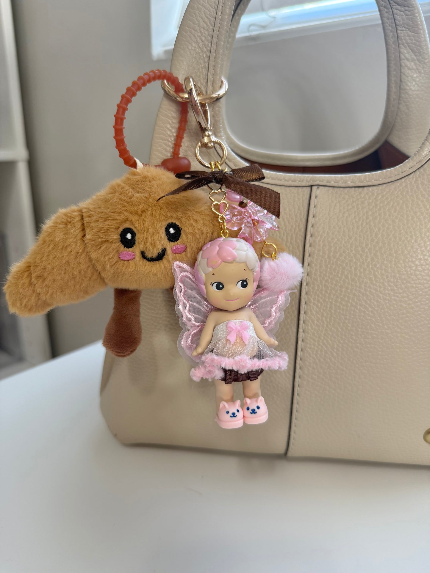 Croissant keychains 🥐🤎