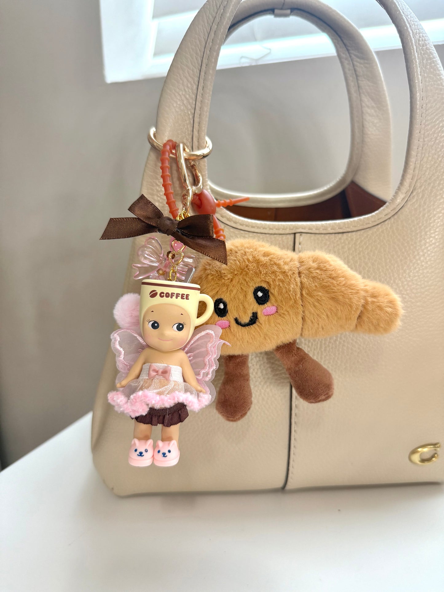 Croissant keychains 🥐🤎