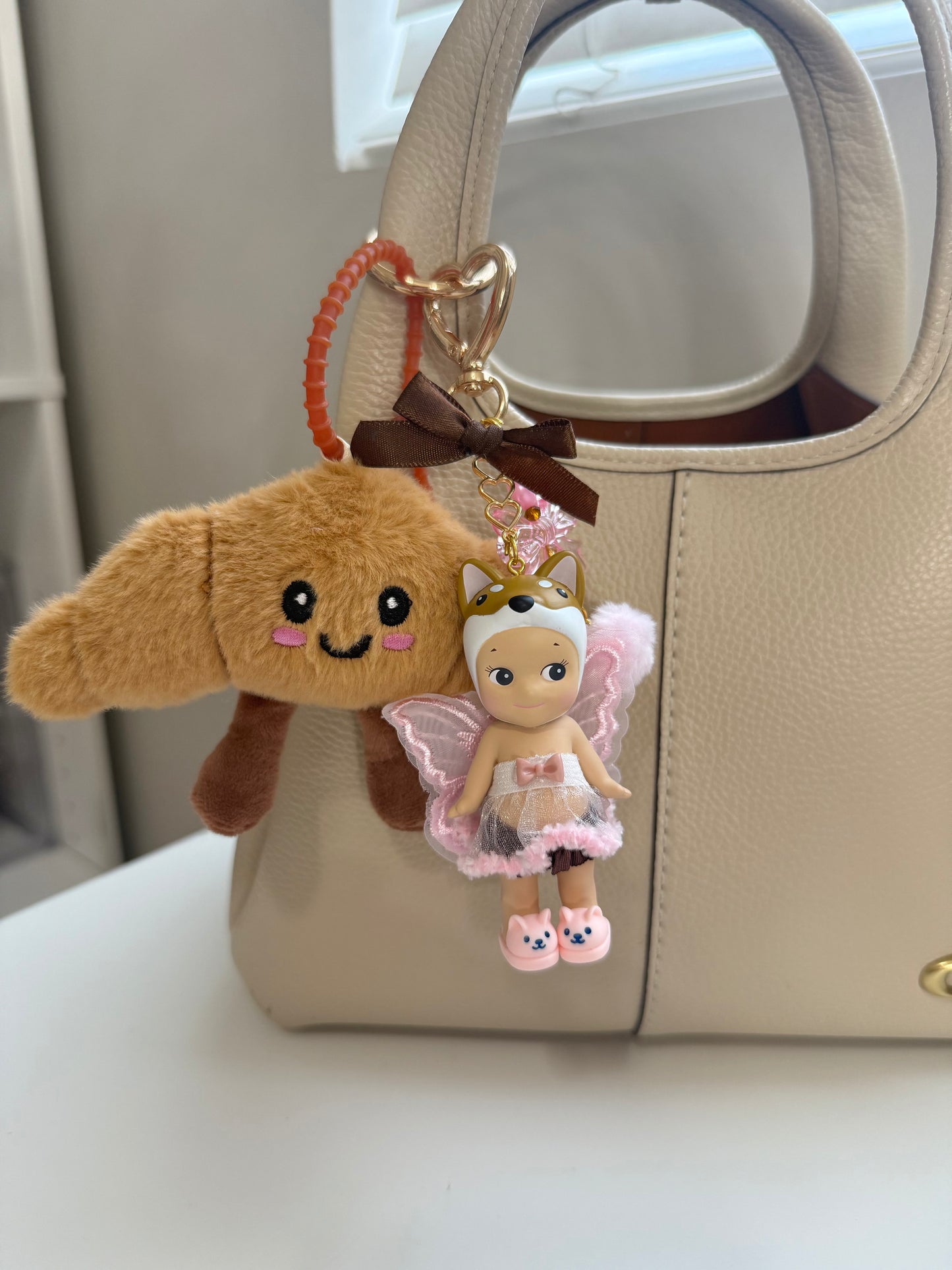 Croissant keychains 🥐🤎