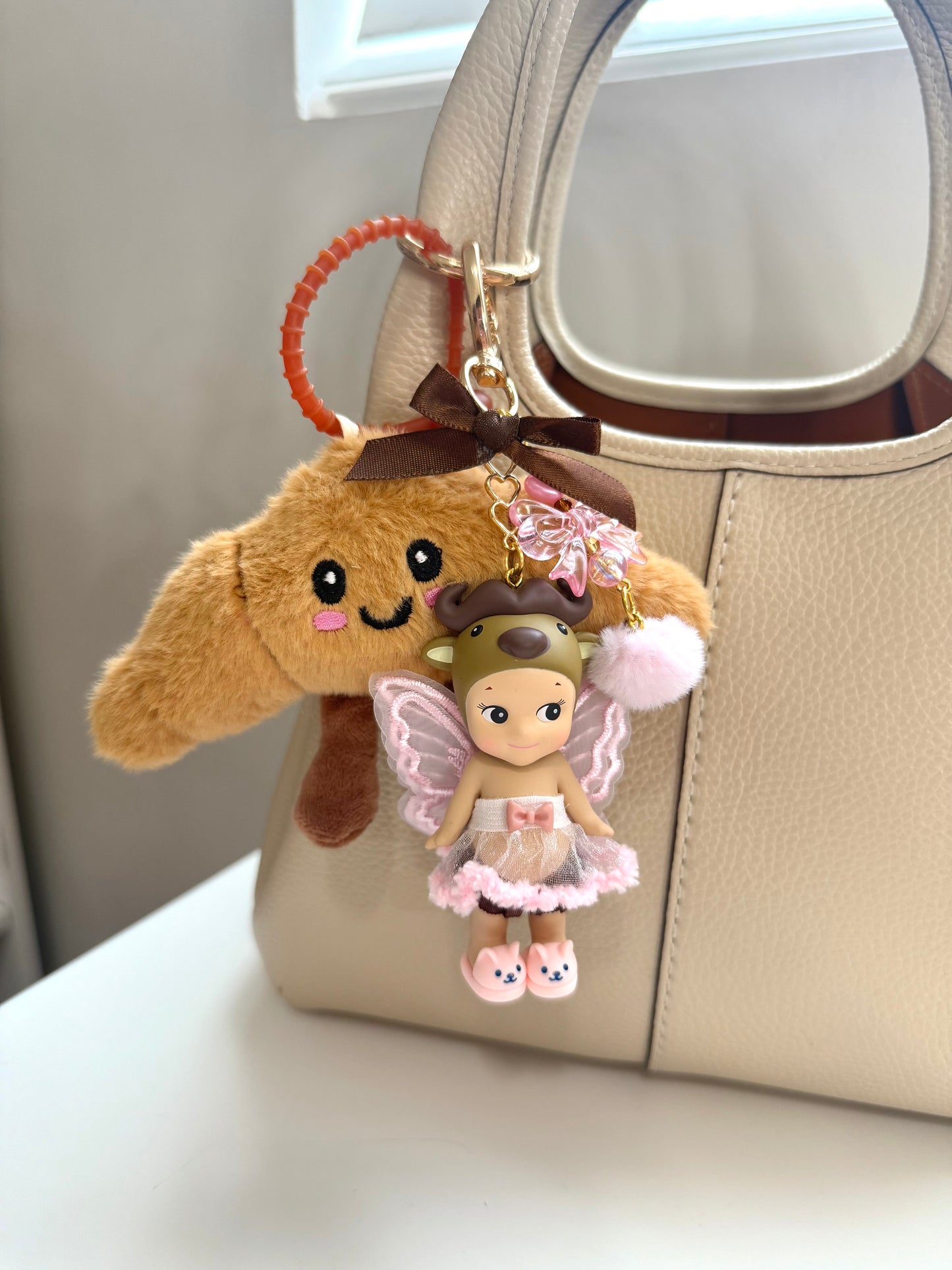 Croissant keychains 🥐🤎