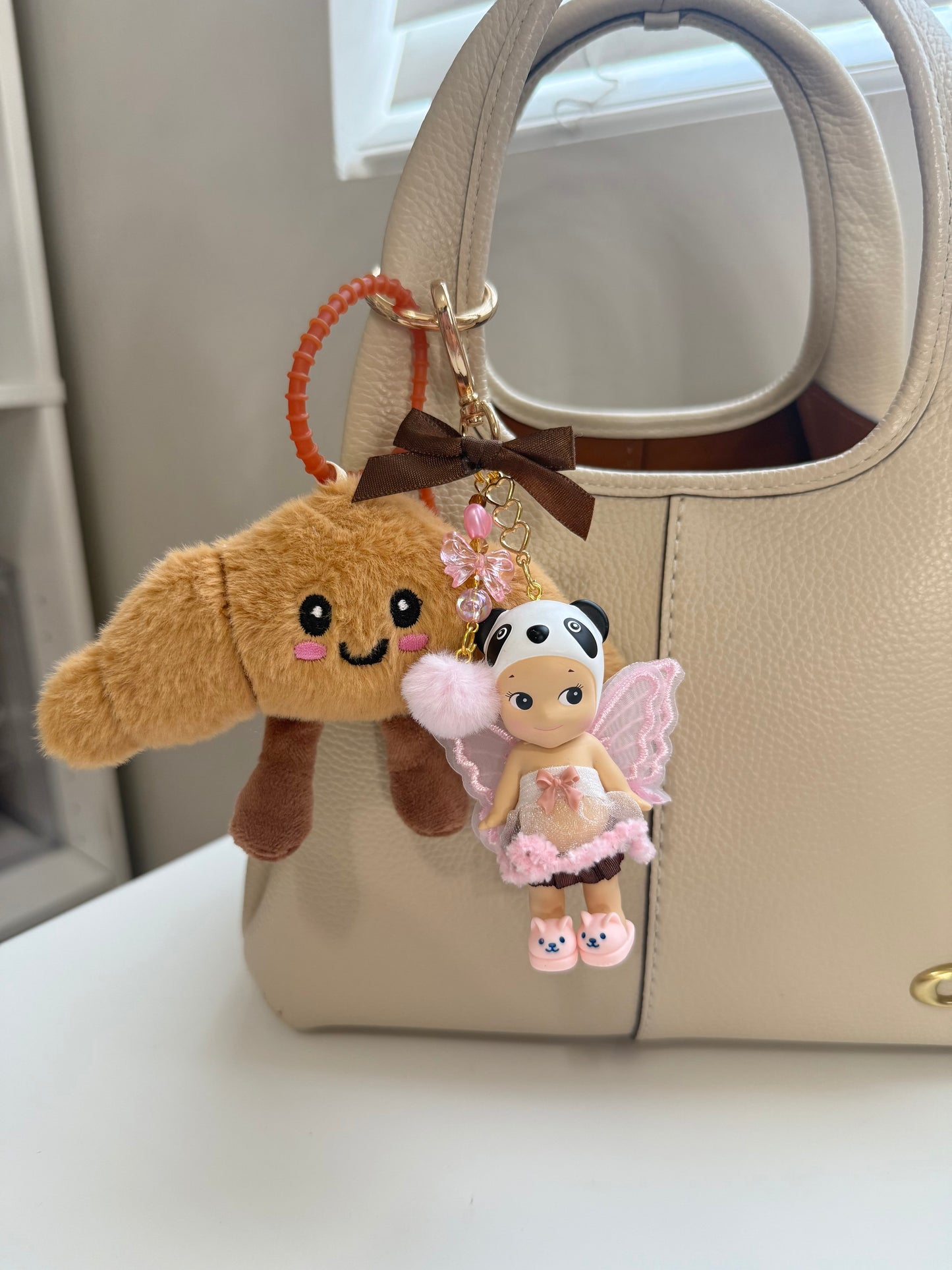 Croissant keychains 🥐🤎