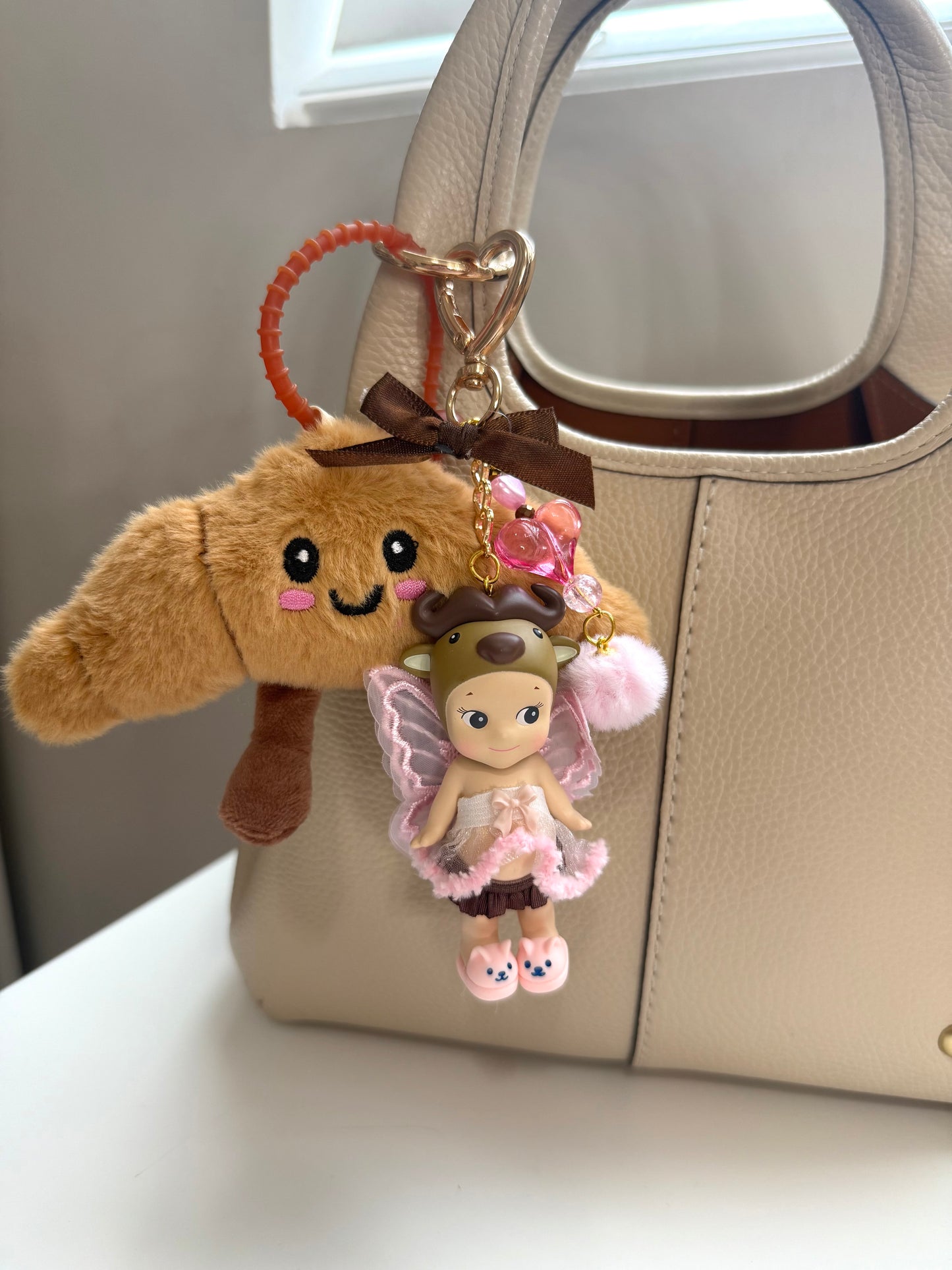 Croissant keychains 🥐🤎