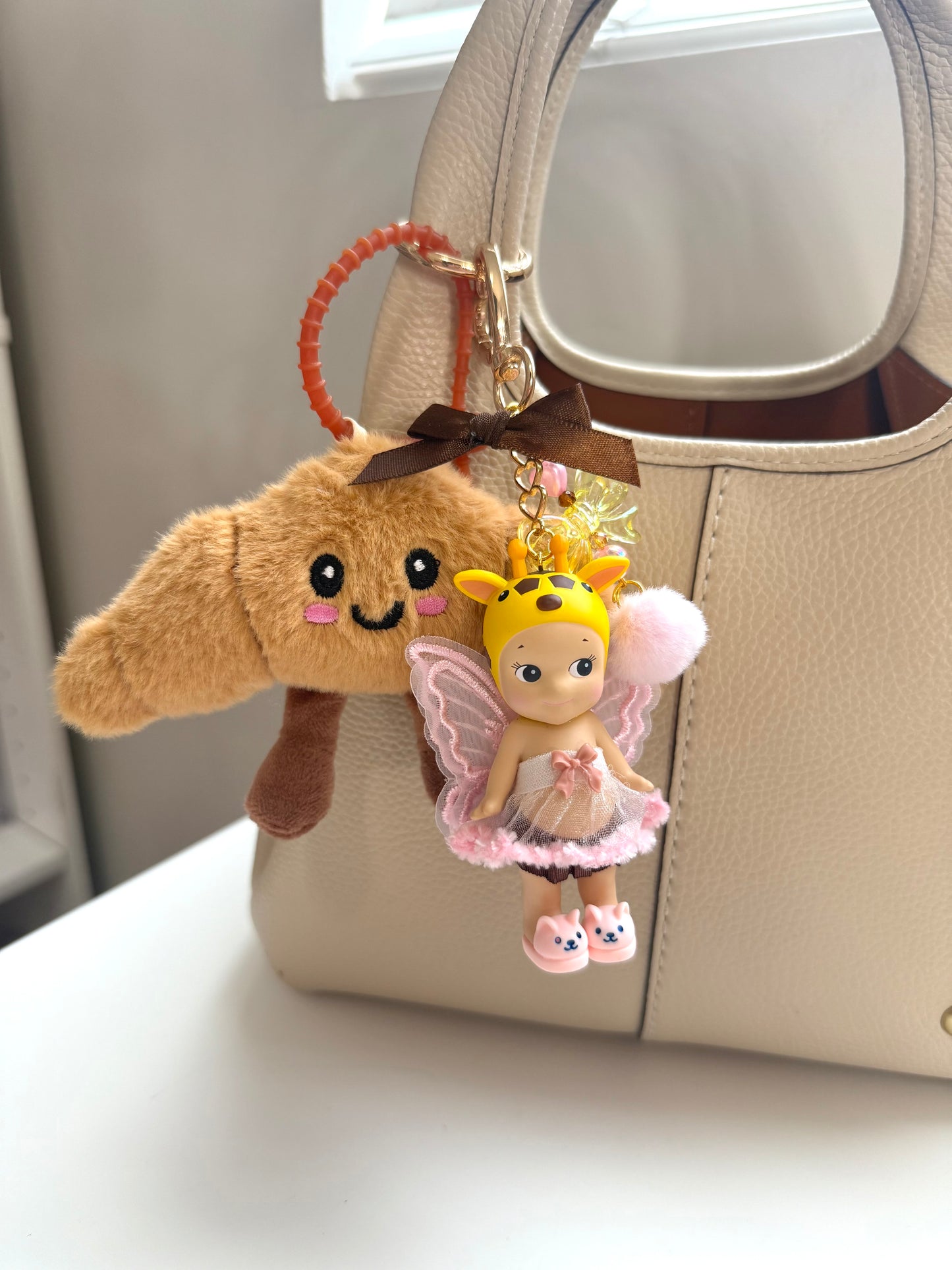 Croissant keychains 🥐🤎