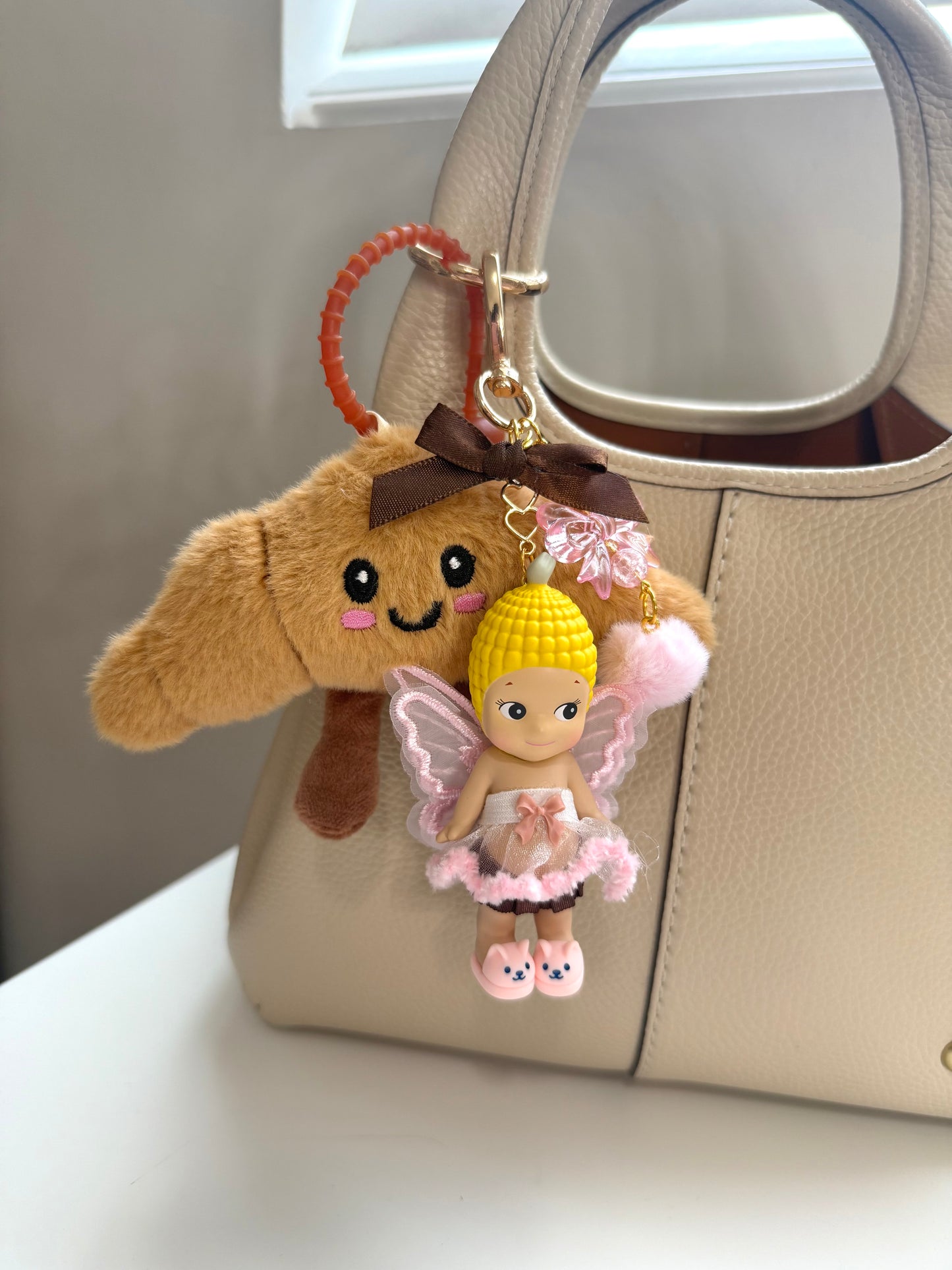Croissant keychains 🥐🤎
