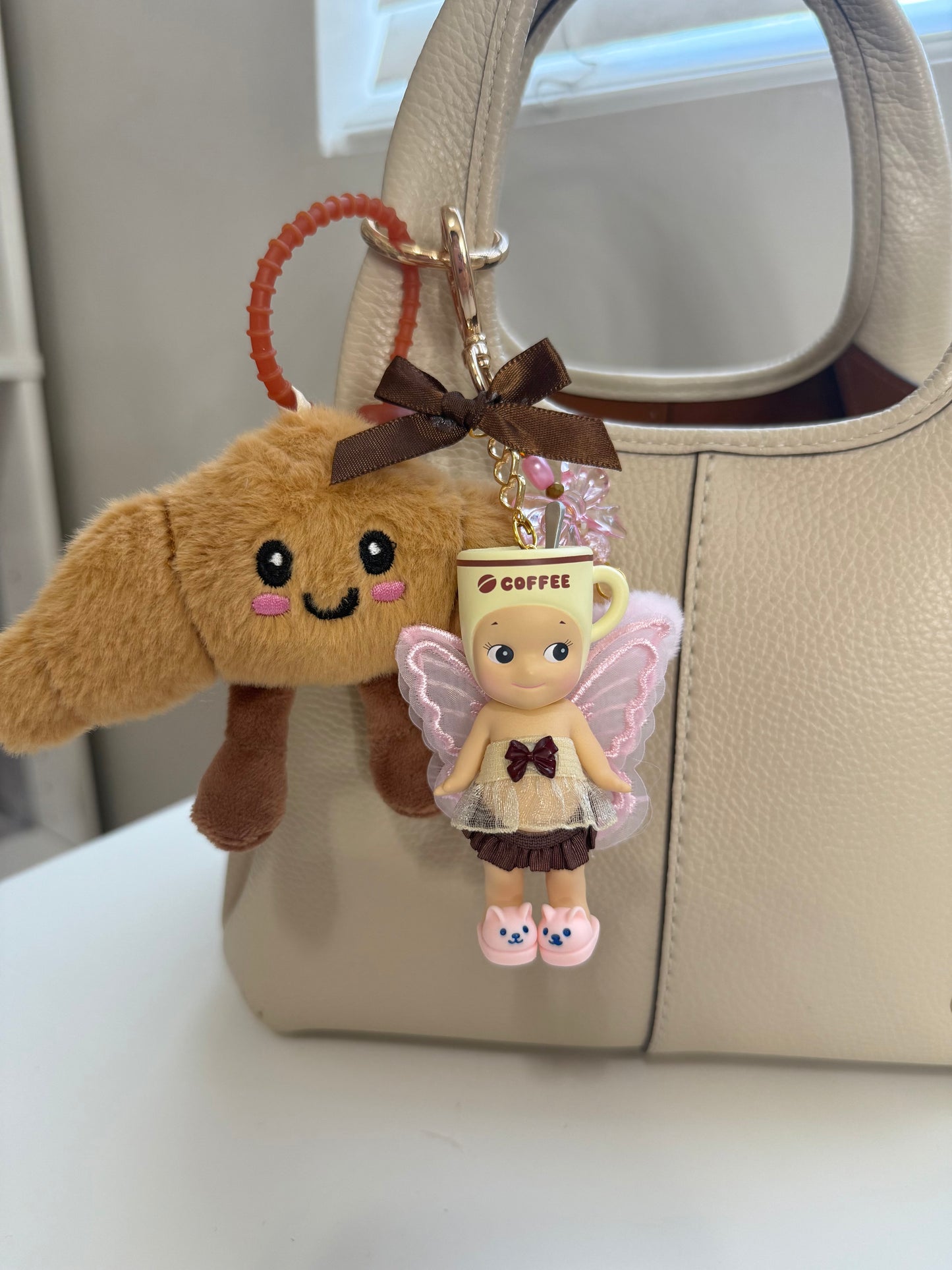 Croissant keychains 🥐🤎