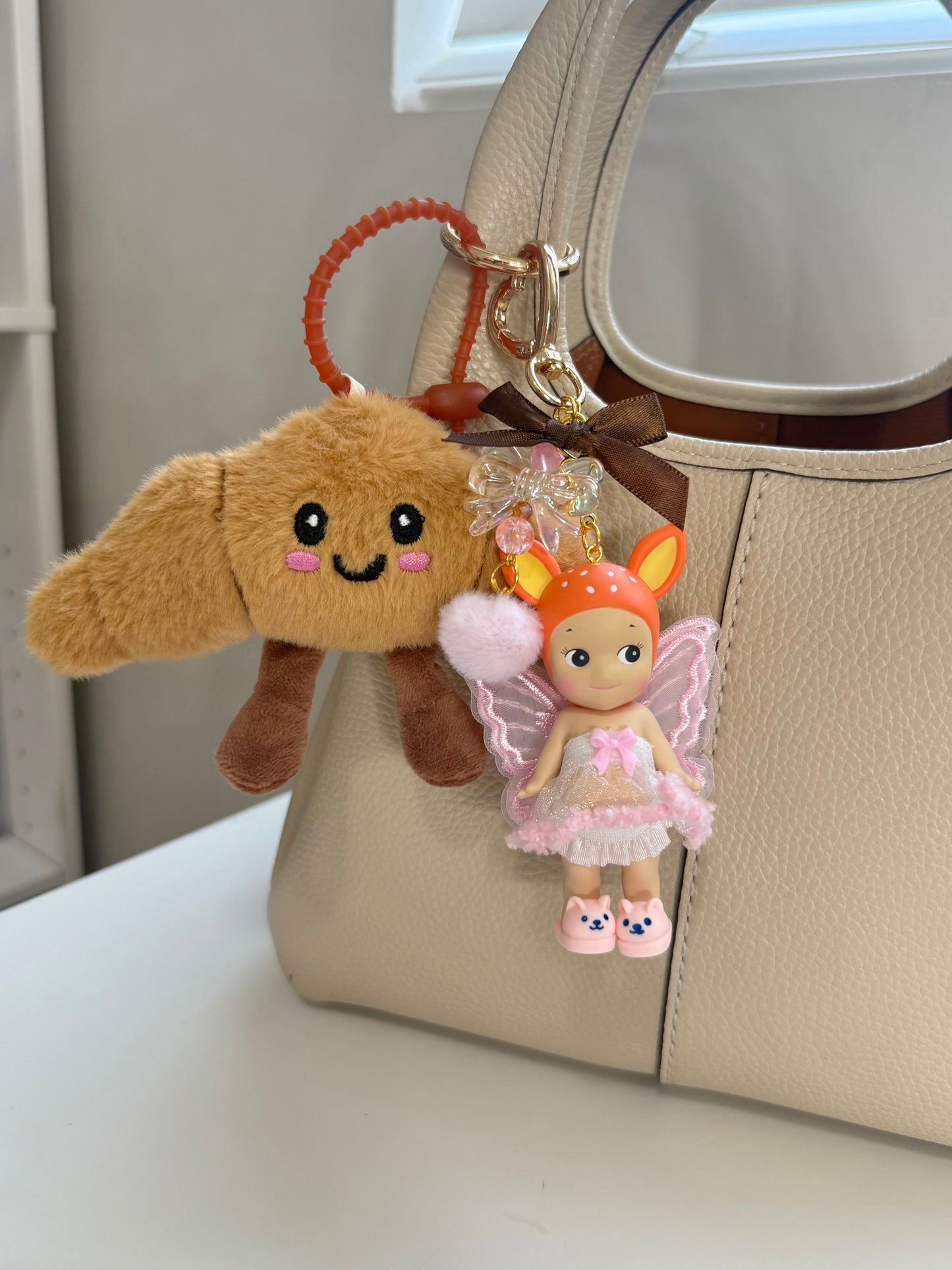 Croissant keychains 🥐🤎