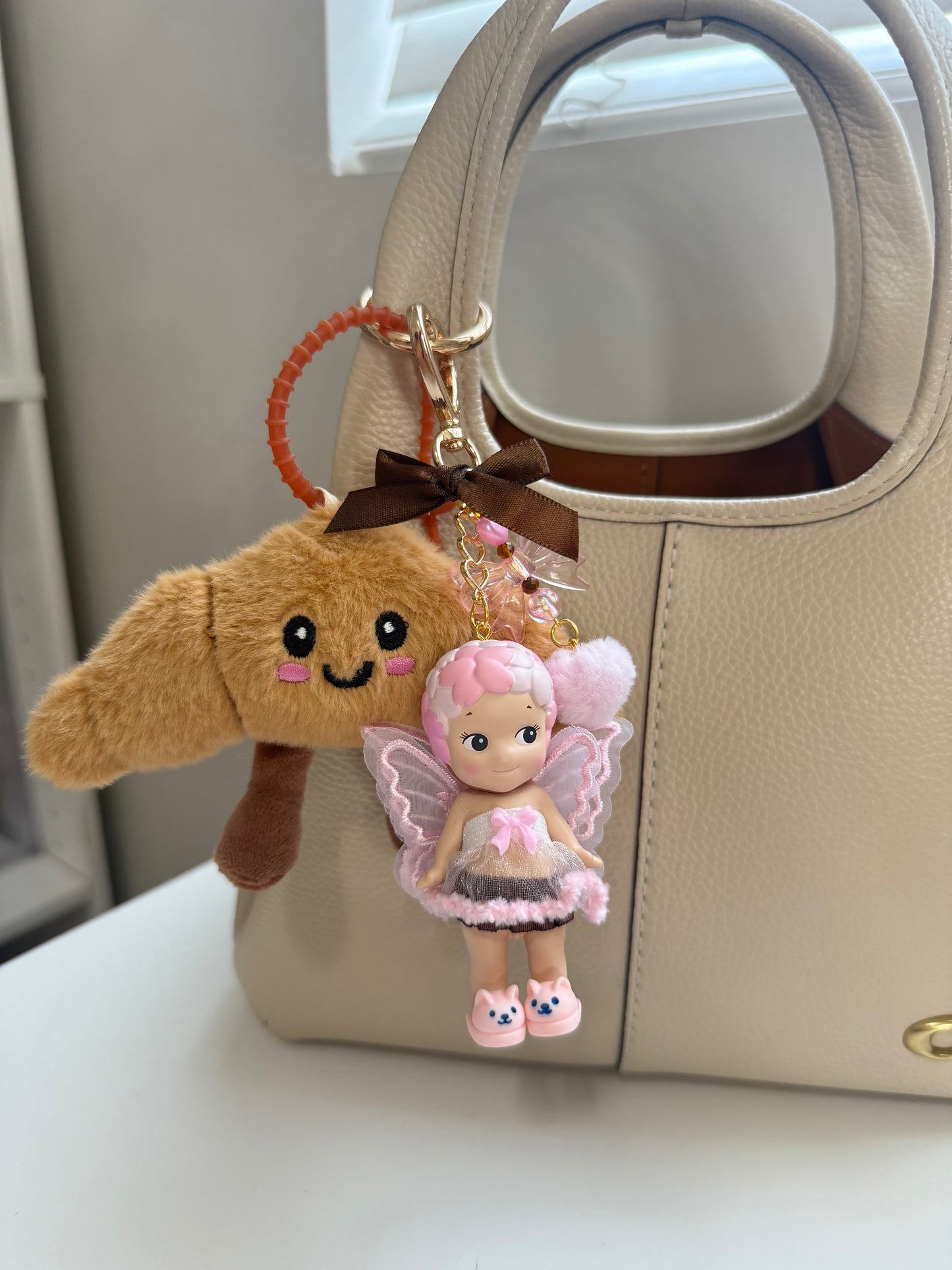 Croissant keychains 🥐🤎