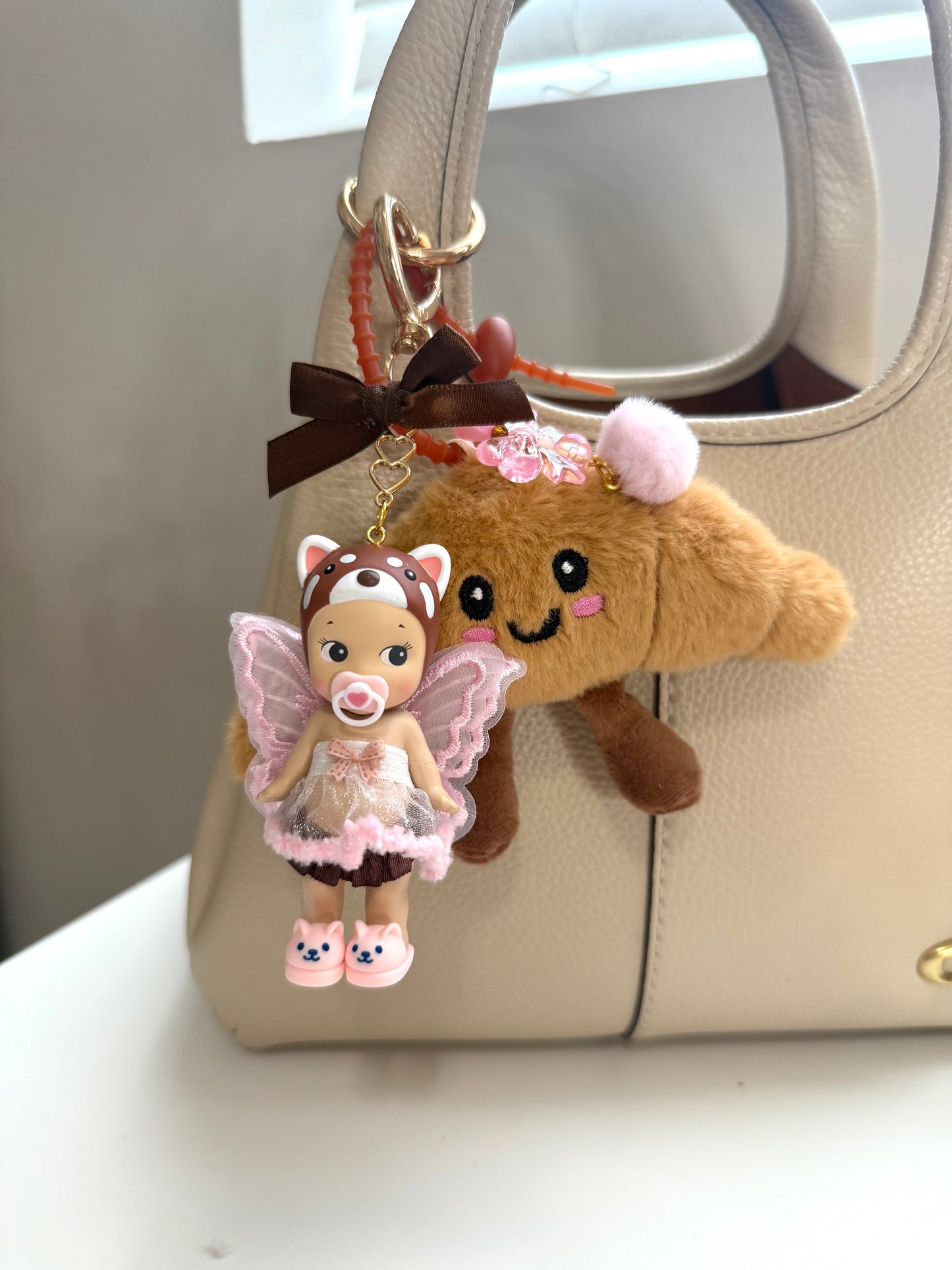 Croissant keychains 🥐🤎